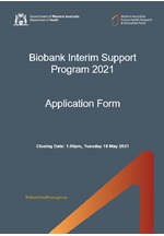 Biobank Interim Support Application Form