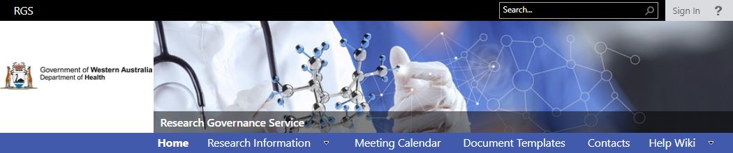 Research Governance Service