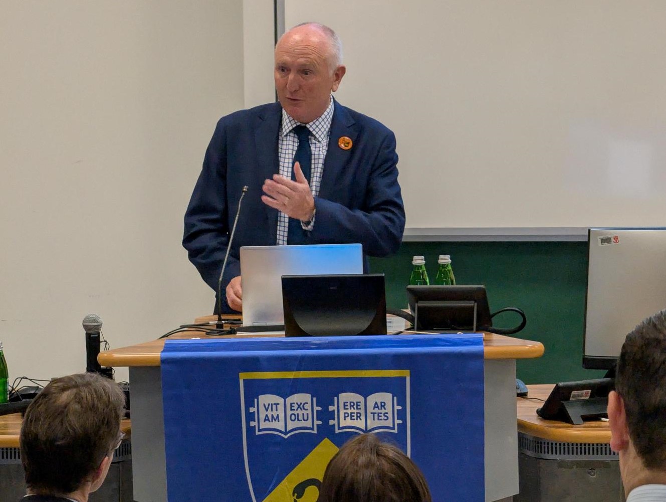 The Hon Stephen Dawson MLC launches the RNA Foundry.